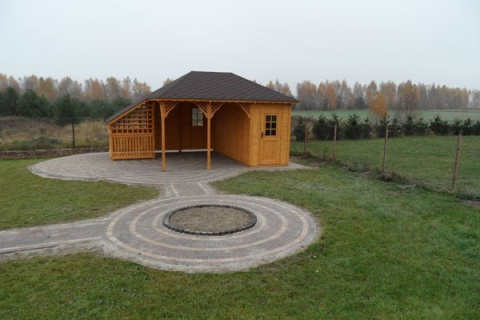Altana 9 | Drewniana Hortensja 450 x 600 cm Altana 9 | Drewniana Hortensja 450 x 600 cm