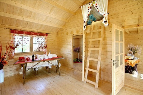 Domek | Sylwia 600 x 600 cm + Taras 200 x 600 cm i 200 x 500 cm Domek | Sylwia 600 x 600 cm + Taras 200 x 600 cm i 200 x 500 cm