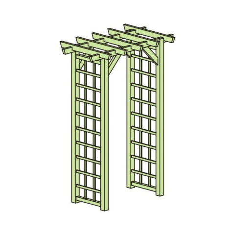 Pergola | Szpaler prosty 220 x 150 x 90 cm Pergola | Szpaler prosty 220 x 150 x 90 cm