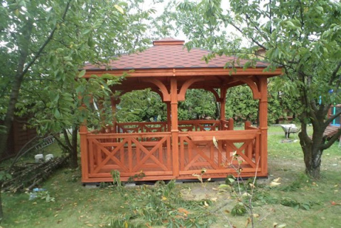 Altana 18 | Drewniana Przebiśnieg 3 x 3 m Altana 18 | Drewniana Przebiśnieg 3 x 3 m