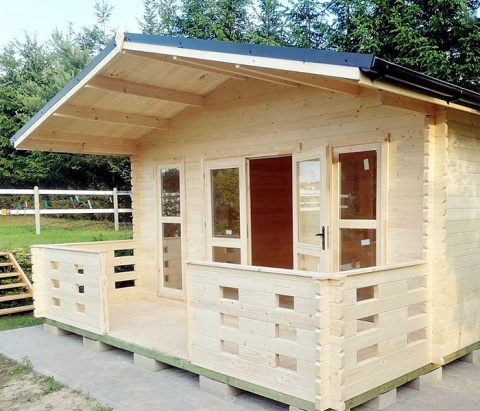 Domek | Angel 500 x 423 cm + Taras 500 x 140 cm Domek | Angel 500 x 423 cm + Taras 500 x 140 cm