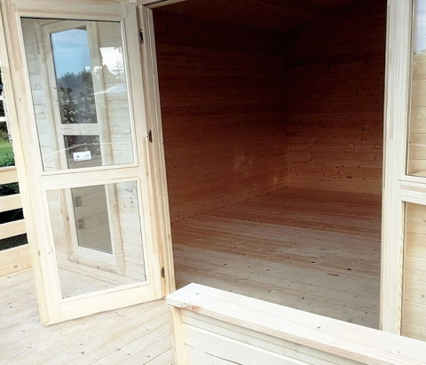Domek | Angel 500 x 423 cm + Taras 500 x 140 cm Domek | Angel 500 x 423 cm + Taras 500 x 140 cm