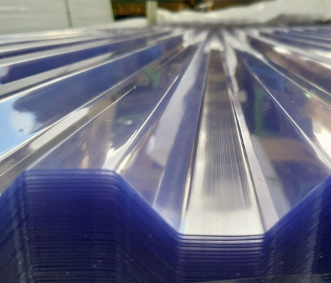 Pokrycie dachu | Płyta trapezowa PVC 2,6 m Pokrycie dachu | Płyta trapezowa PVC 2,6 m