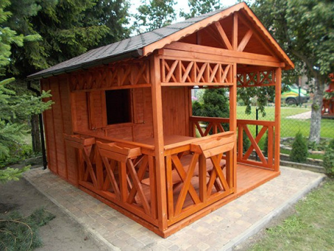Domek ogrodowy | Michael 450 x 300 cm + Taras 225 cm Domek ogrodowy | Michael 450 x 300 cm + Taras 225 cm