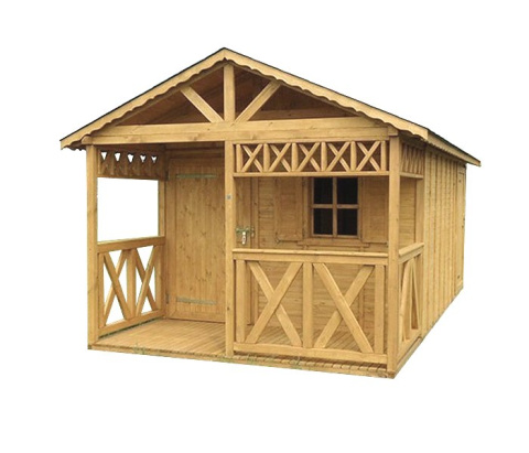 Domek ogrodowy | Michael 450 x 300 cm + Taras 225 cm Domek ogrodowy | Michael 450 x 300 cm + Taras 225 cm