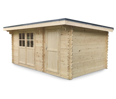 Domek | Ogrodowy narzędziowy Aurelia 13m2 450x300cm 35mm z podłogą Domek | Ogrodowy narzędziowy Aurelia 13m2 450x300cm 35mm z podłogą